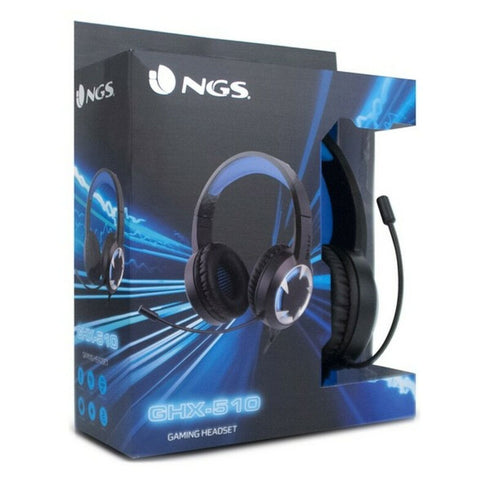 Auricular Gaming NGS GHX-510 Negro Negro/Azul